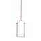 Besa Lighting Stilo 7 Stem Pendant, Opal Matte, Bronze Finish, 1x40W Candelabra 1TT-440407-BR - alternate 1